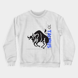 Taurus Zodiac symbol Crewneck Sweatshirt